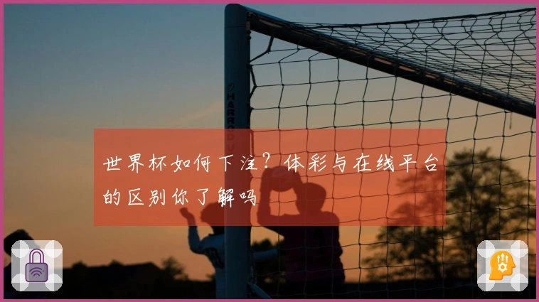 世界杯如何下注？体彩与在线平台的区别你了解吗