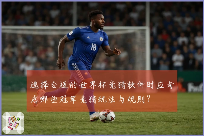 选择合适的世界杯竞猜软件时应考虑哪些冠军竞猜玩法与规则？